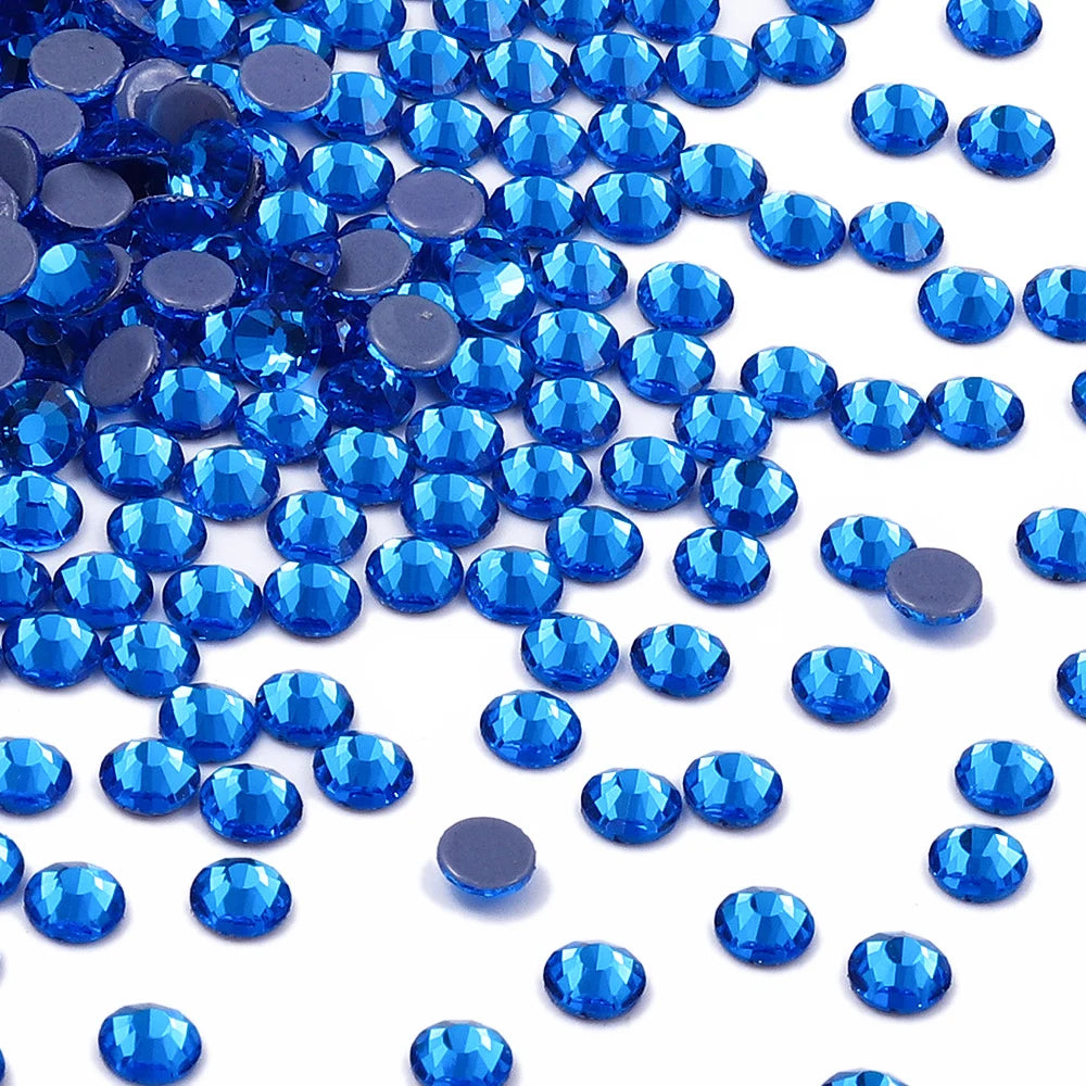 Hotfix Rhinestones SS6-SS30 Glitter Crystal 14 Colors by Yiben