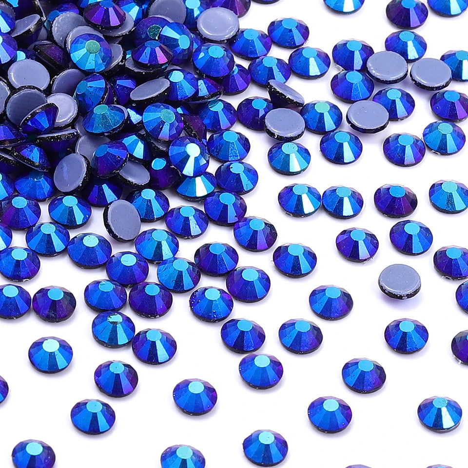 Dazzling AB Series Hotfix Rhinestones SS30 (30 Colors) by Yiben