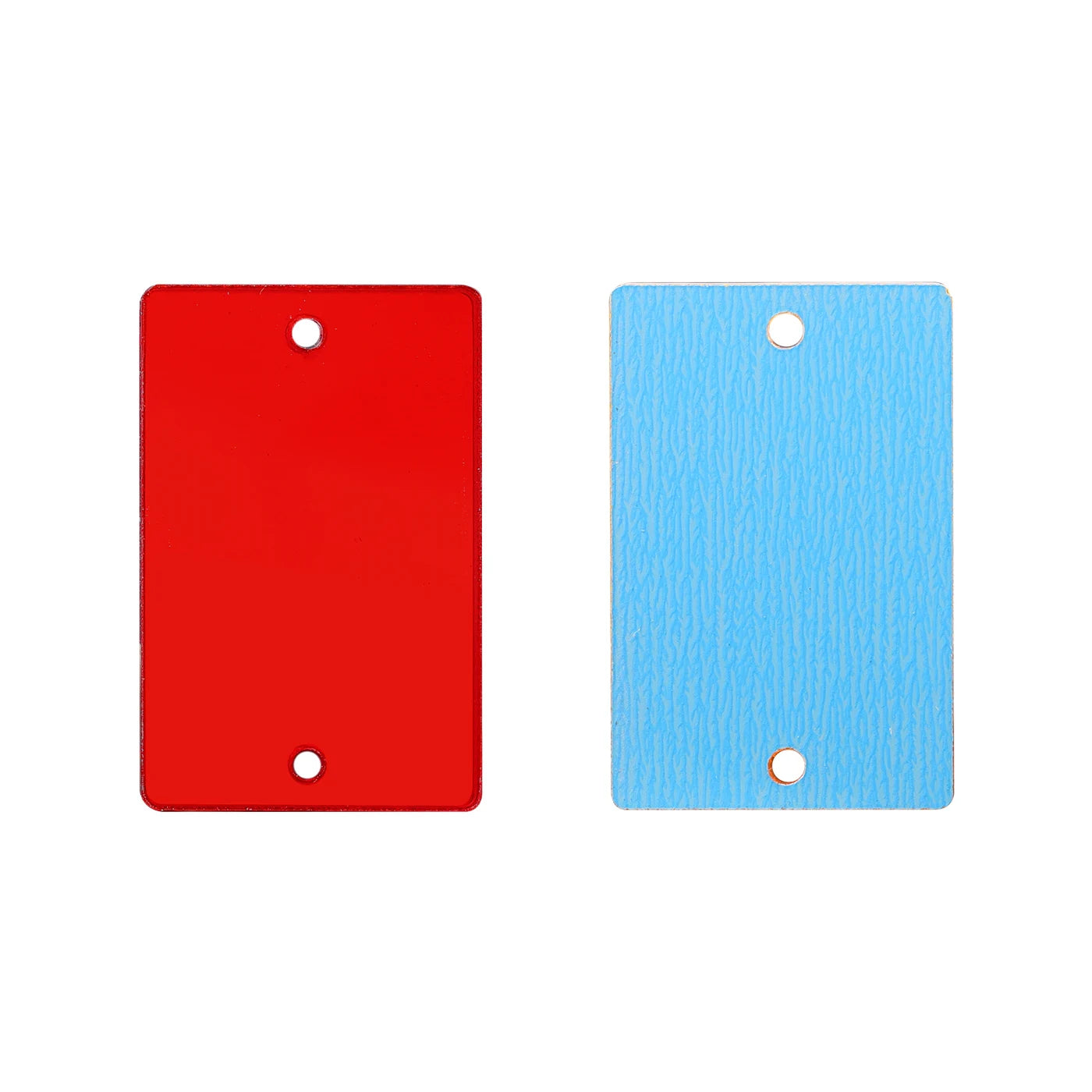 Rectangle Acrylic Rhinestones Sew-On by Yiben (17 Colors, 3 Sizes)