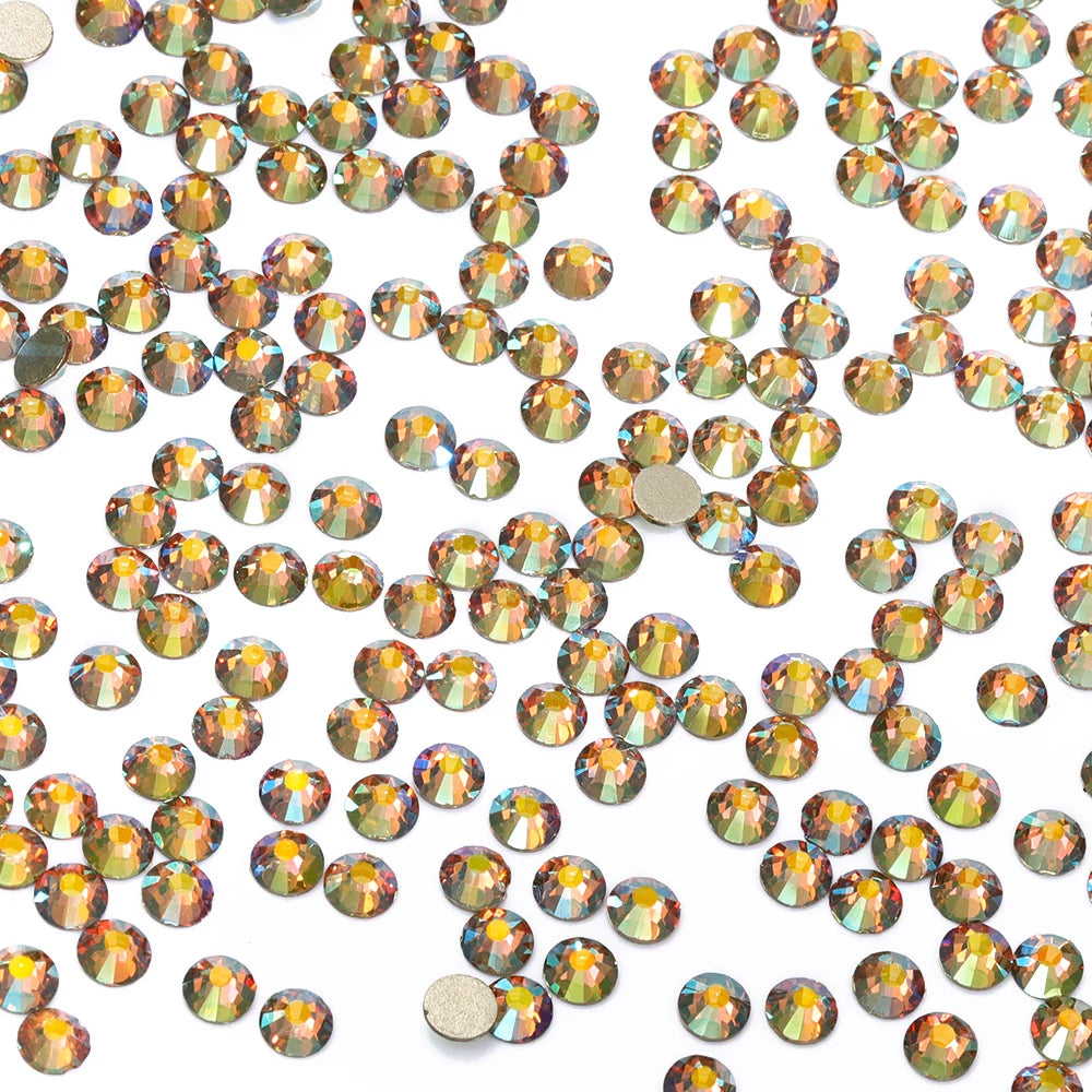 Ghost Light Glass Rhinestones SS4-SS30 Non Hotfix by Yiben