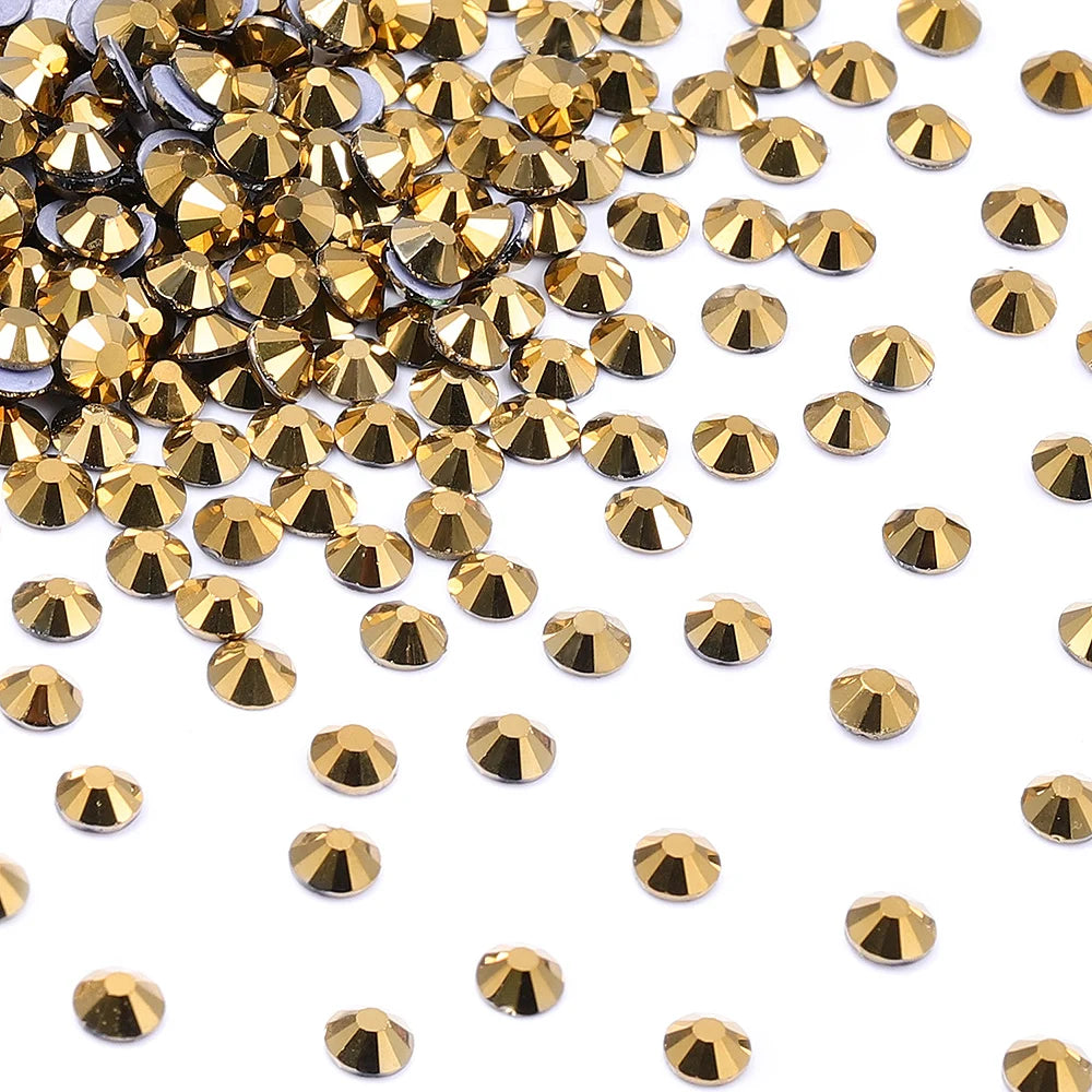 Boutique Glass Hotfix Rhinestones SS6-SS30 14 Colors by Yiben