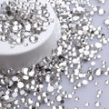 White Clear Glass Rhinestones SS3-SS60 All Sizes Non Hotfix Crystal by Yiben