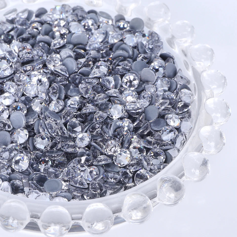 2088 Hot Fix Glass Rhinestones SS16-SS30 (31 Colors) by Yiben