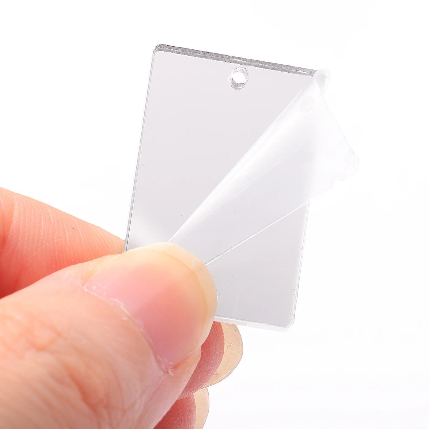 Rectangle Acrylic Rhinestones Sew-On by Yiben (17 Colors, 3 Sizes)