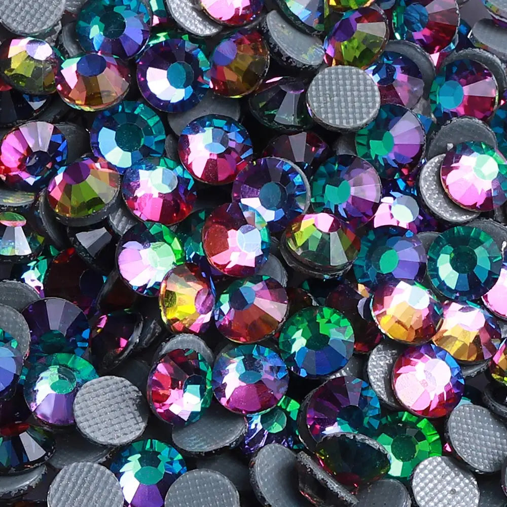 Boutique Glass Hotfix Rhinestones SS6-SS30 14 Colors by Yiben