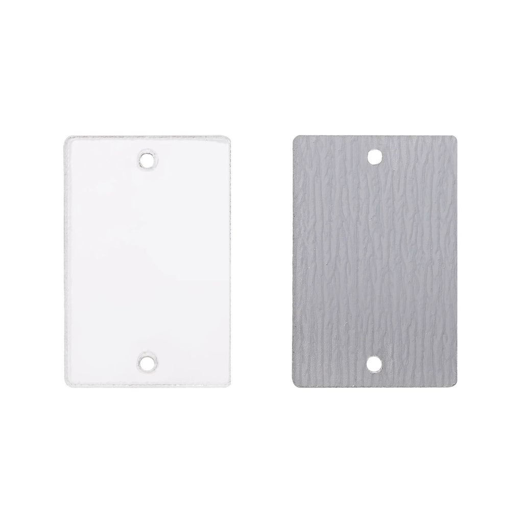 Rectangle Acrylic Rhinestones Sew-On by Yiben (17 Colors, 3 Sizes)