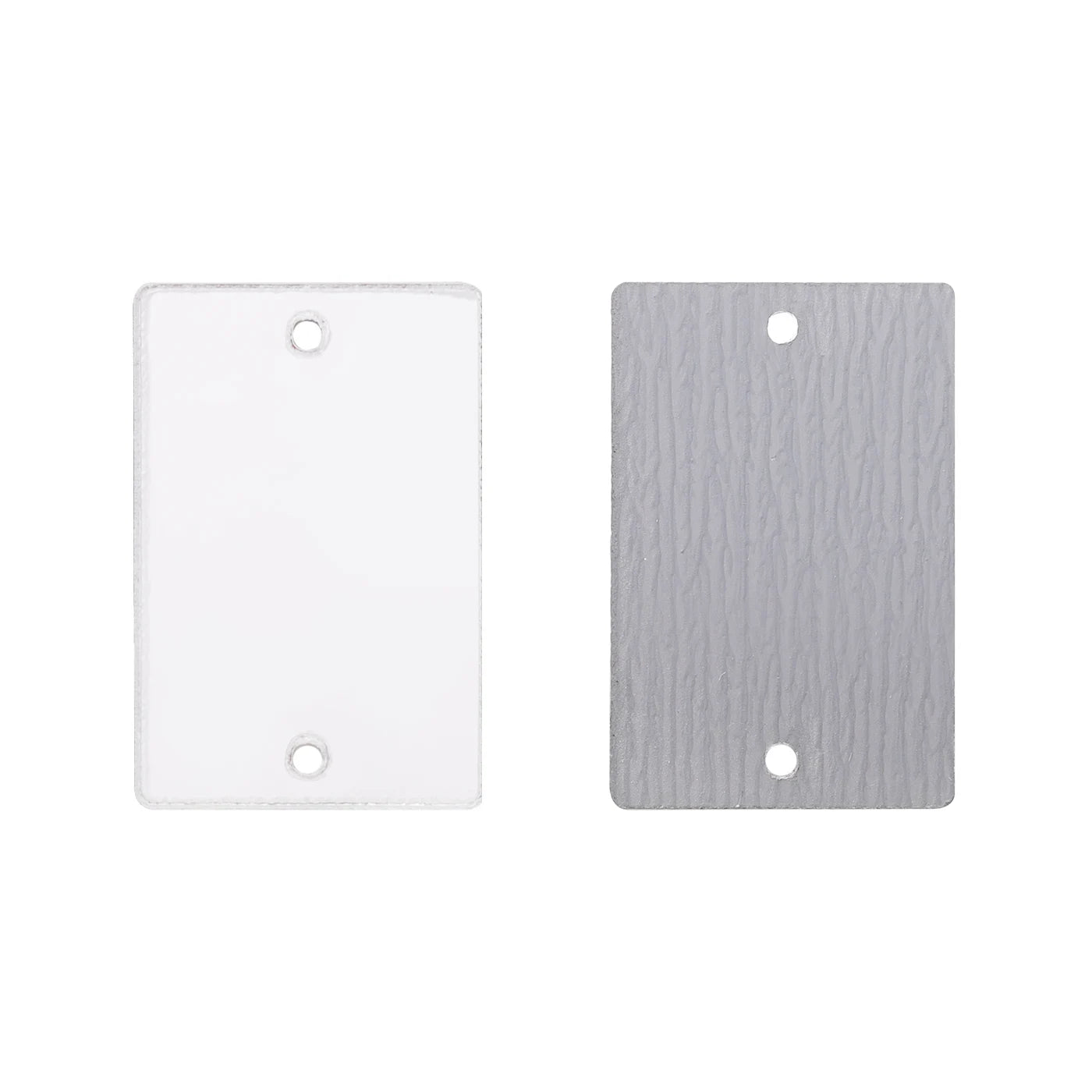 Rectangle Acrylic Rhinestones Sew-On by Yiben (17 Colors, 3 Sizes)