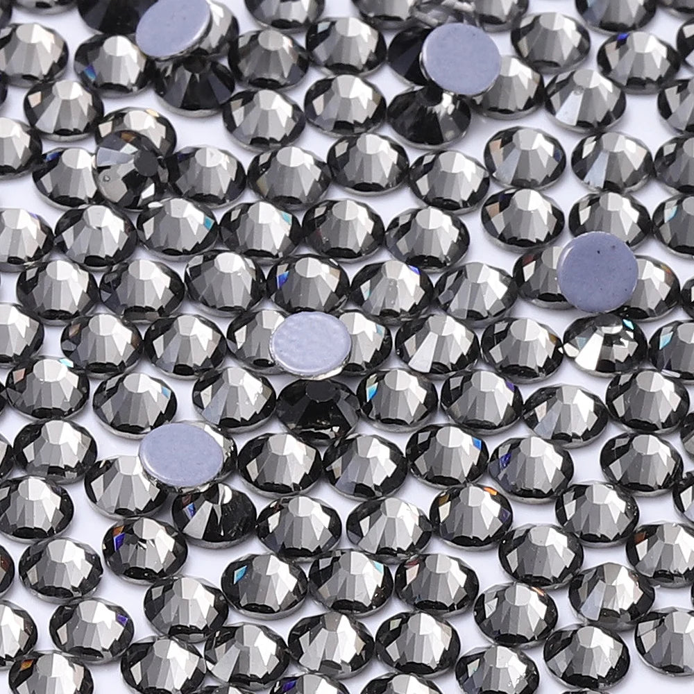 SS6-SS20 Hotfix Glass Round Rhinestones by Yiben (13 Colors, Part 1/3)