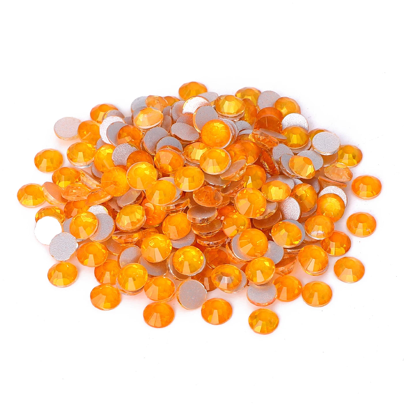 SS6-SS30 Silver Bottom Flashing Series Non-Hotfix Rhinestones by Yiben (12 Colors)