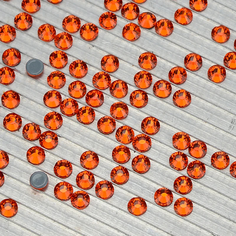 Red Series Glass Hotfix Rhinestones SS6-SS30 (12 Colors) by Yiben