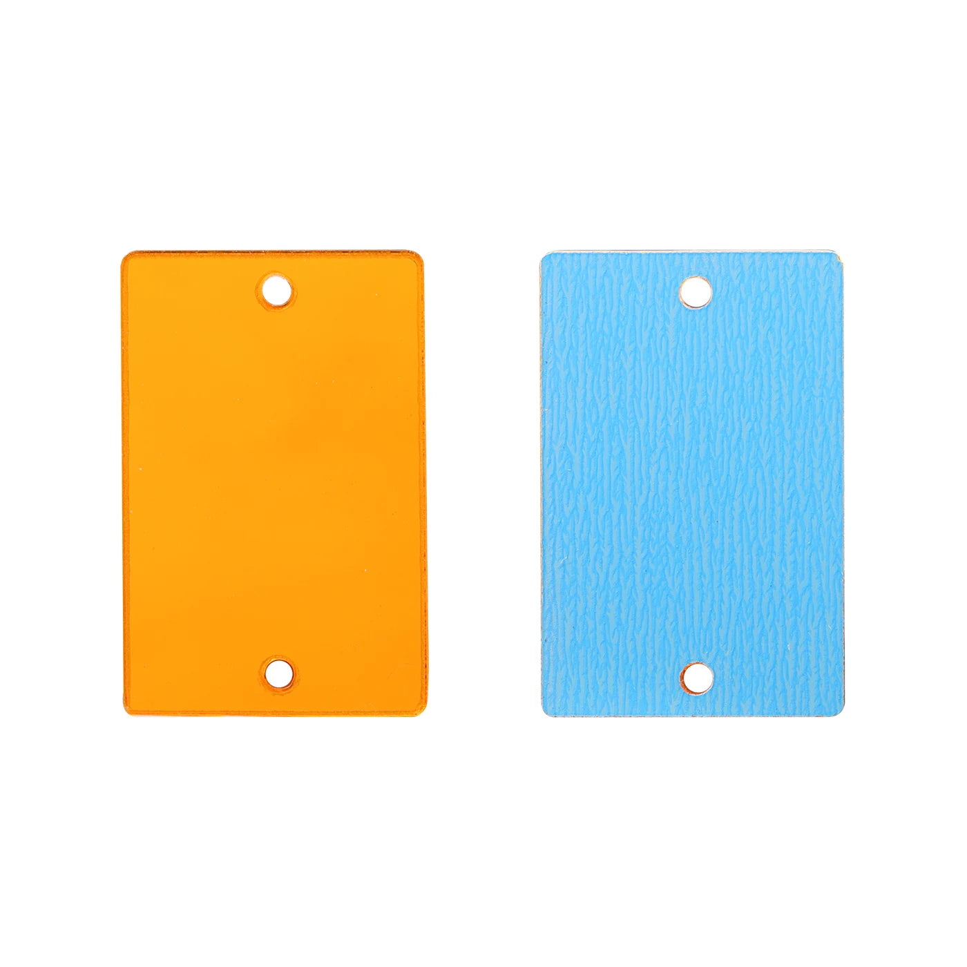 Rectangle Acrylic Rhinestones Sew-On by Yiben (17 Colors, 3 Sizes)