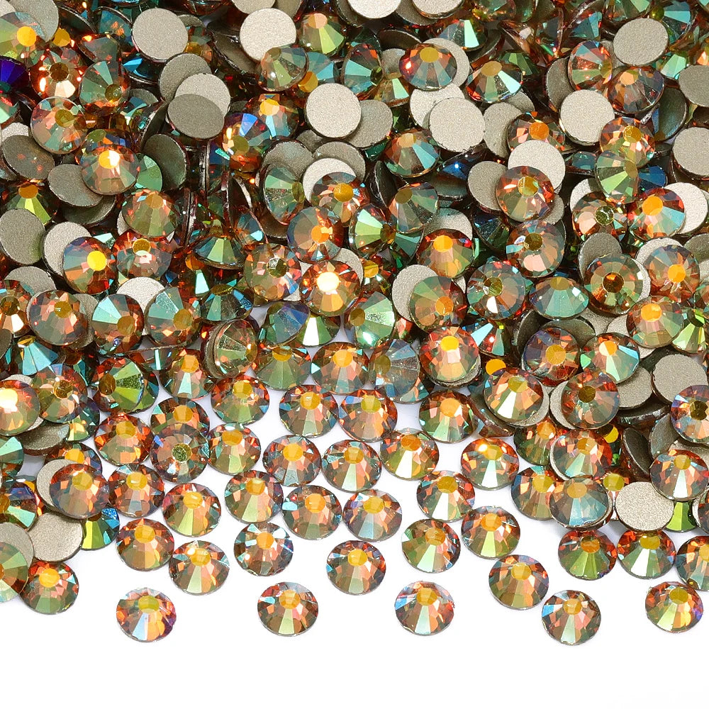 Ghost Light Glass Rhinestones SS4-SS30 Non Hotfix by Yiben