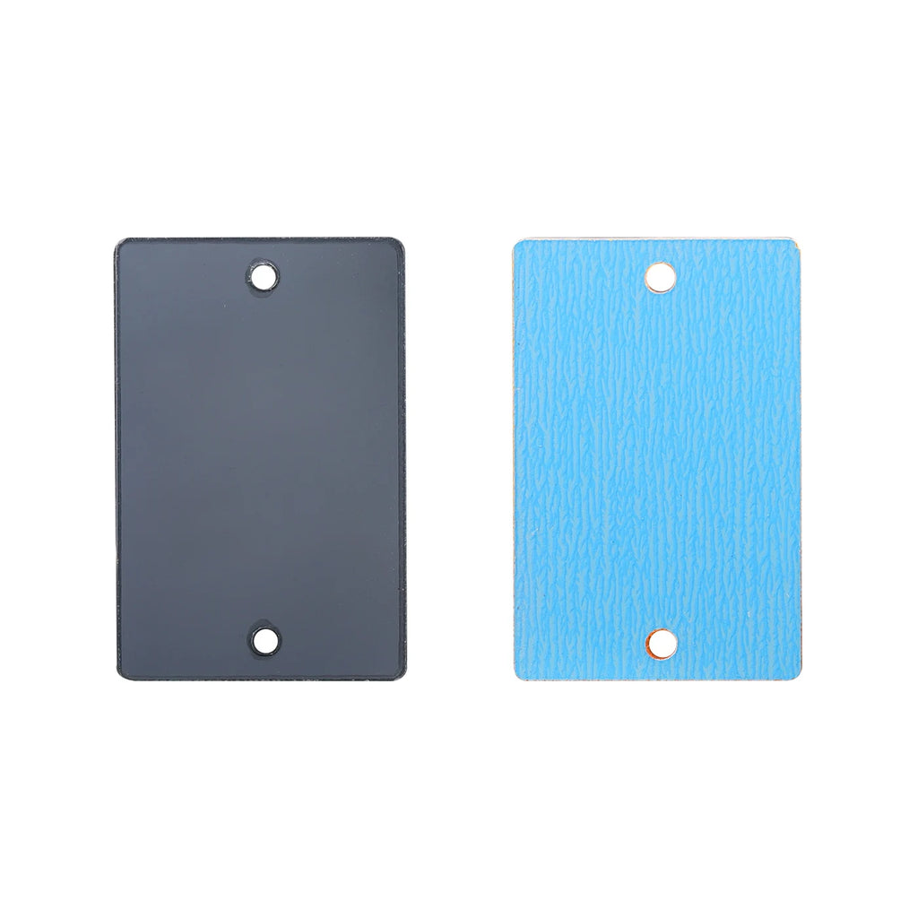 Rectangle Acrylic Rhinestones Sew-On by Yiben (17 Colors, 3 Sizes)