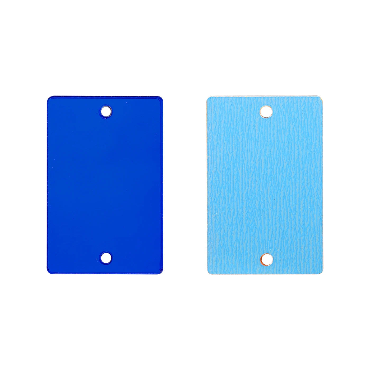 Rectangle Acrylic Rhinestones Sew-On by Yiben (17 Colors, 3 Sizes)