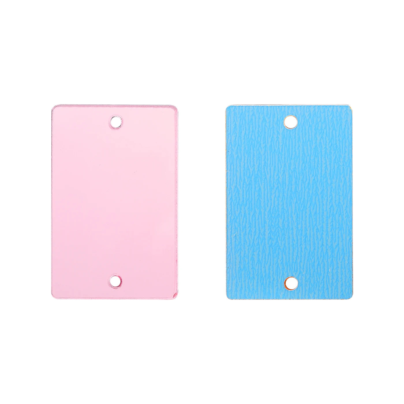 Rectangle Acrylic Rhinestones Sew-On by Yiben (17 Colors, 3 Sizes)