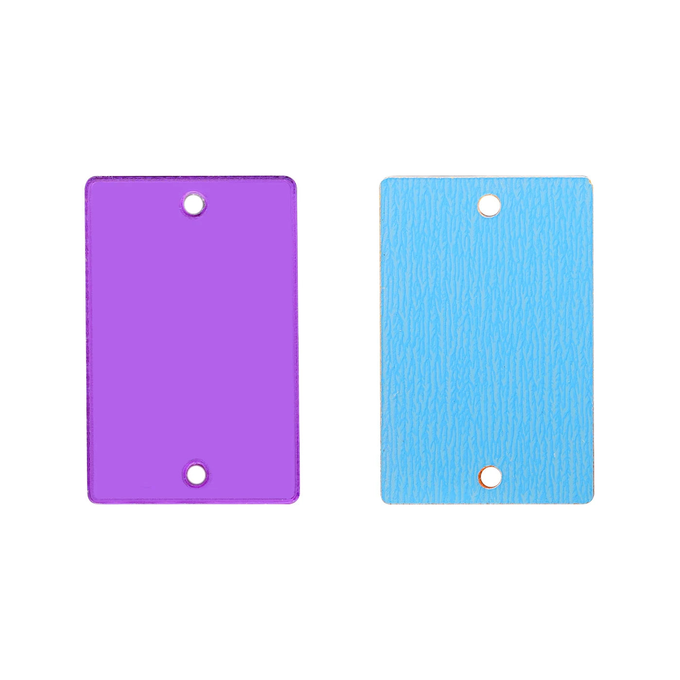 Rectangle Acrylic Rhinestones Sew-On by Yiben (17 Colors, 3 Sizes)