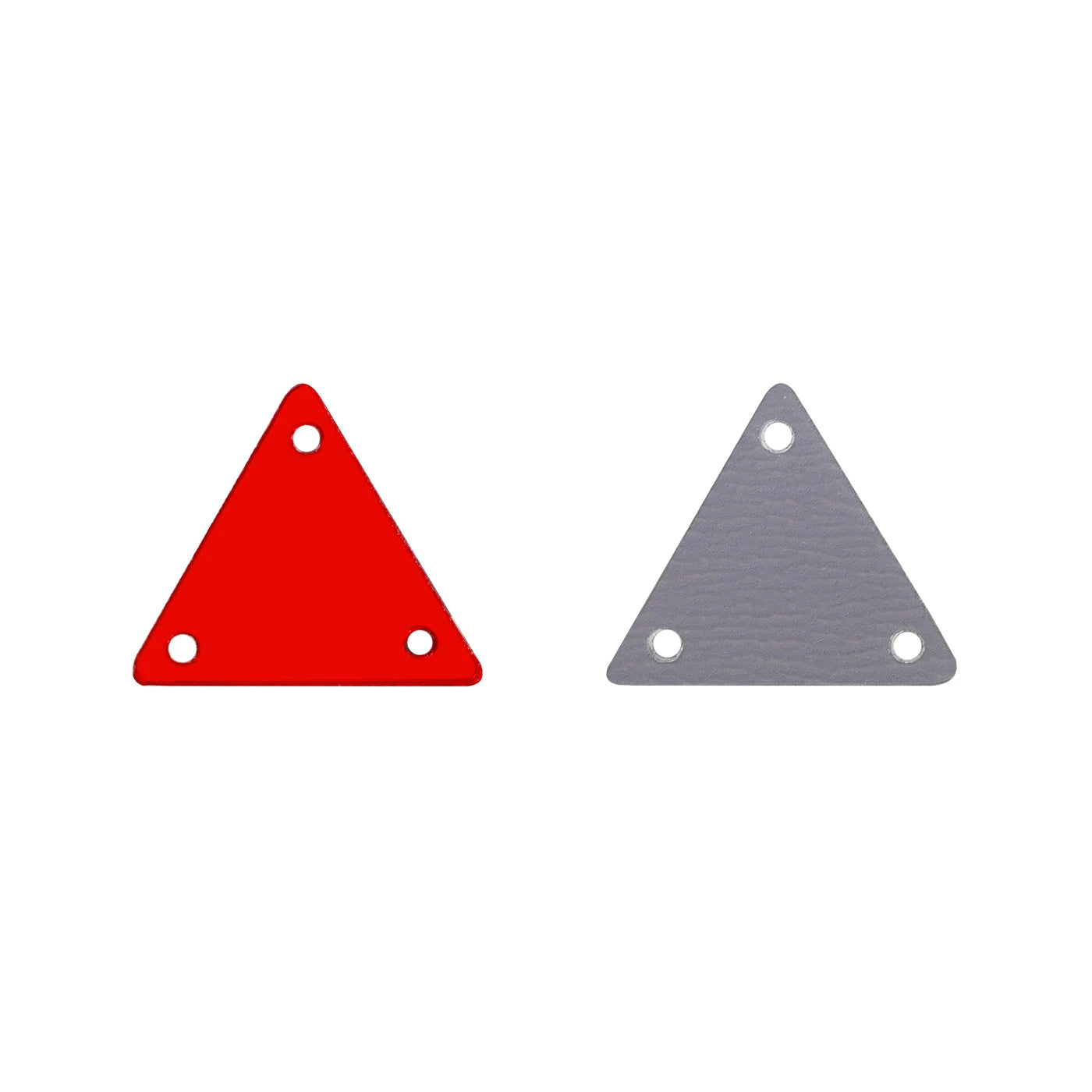 Triangle Acrylic Rhinestones Sew-On by Yiben (17 Colors, 2 Sizes)