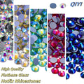 Glass Hotfix Rhinestones AB Series SS6-SS10 (30 Colors) by Yiben