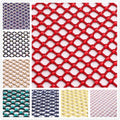 Stretch Crystal Net Fabric with Glass Rhinestones SS10 (12 Colors) by Yiben