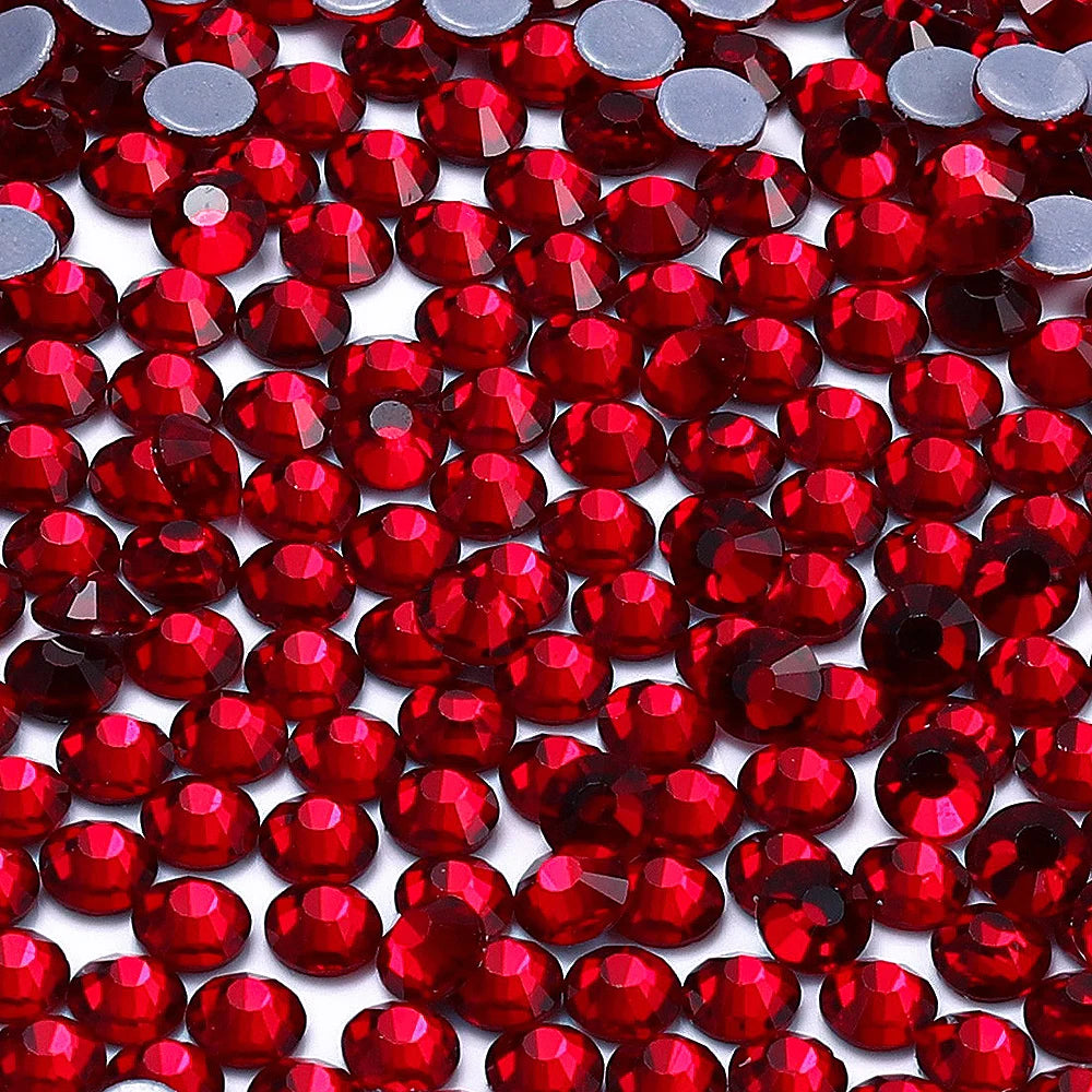 SS6-SS20 Hotfix Glass Round Rhinestones by Yiben (12 AB Colors, Part 3/3)