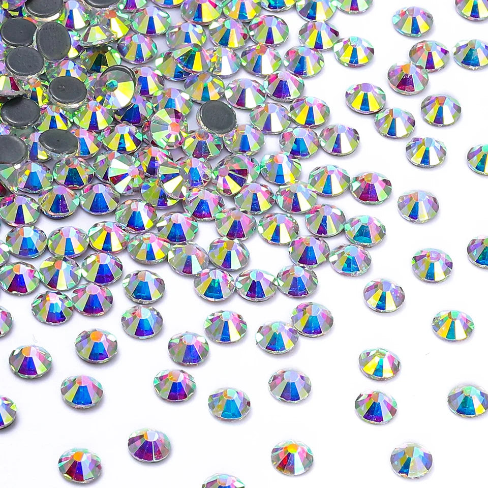 Dazzling AB Series Hotfix Rhinestones SS10-SS12 (30 Colors) by Yiben