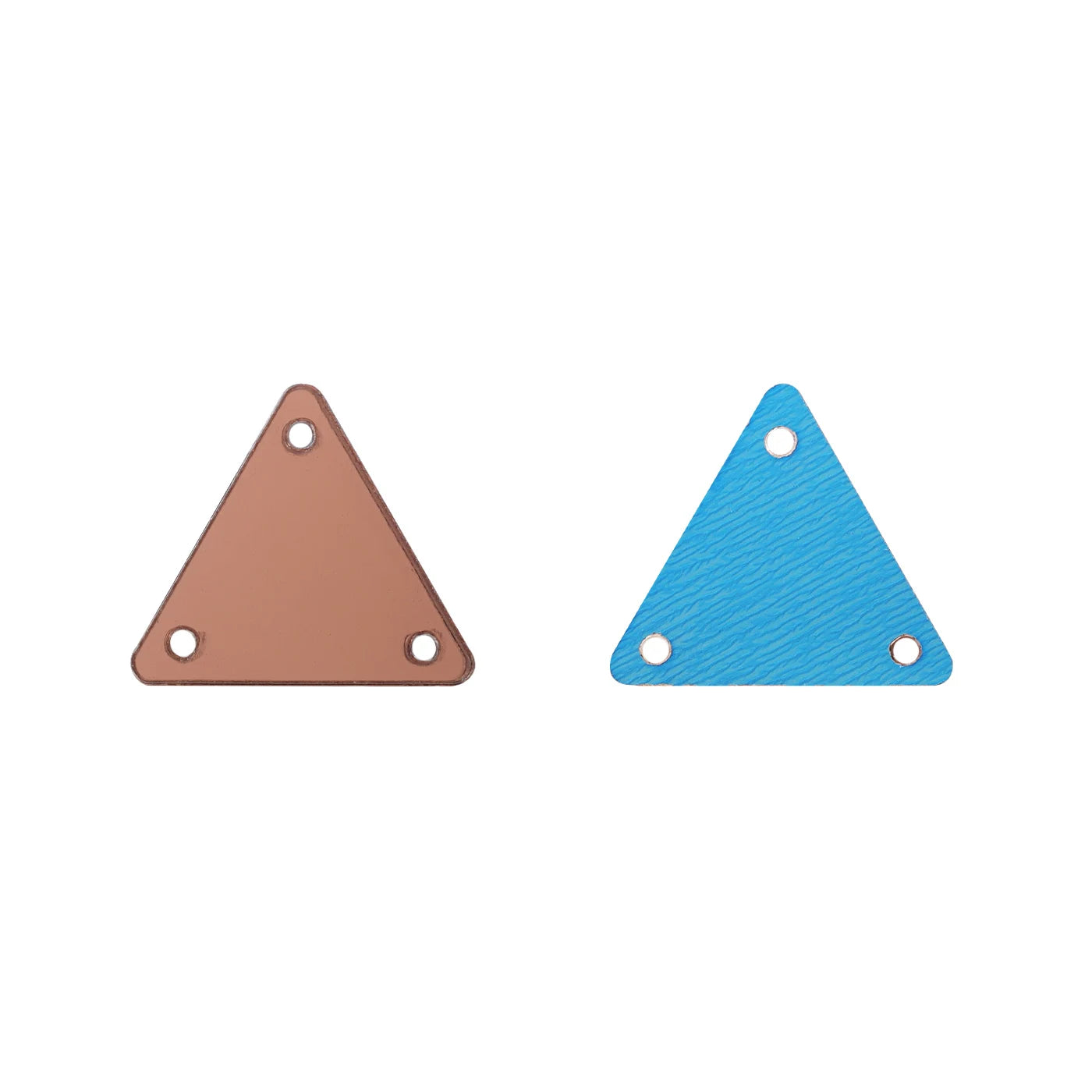 Triangle Acrylic Rhinestones Sew-On by Yiben (17 Colors, 2 Sizes)