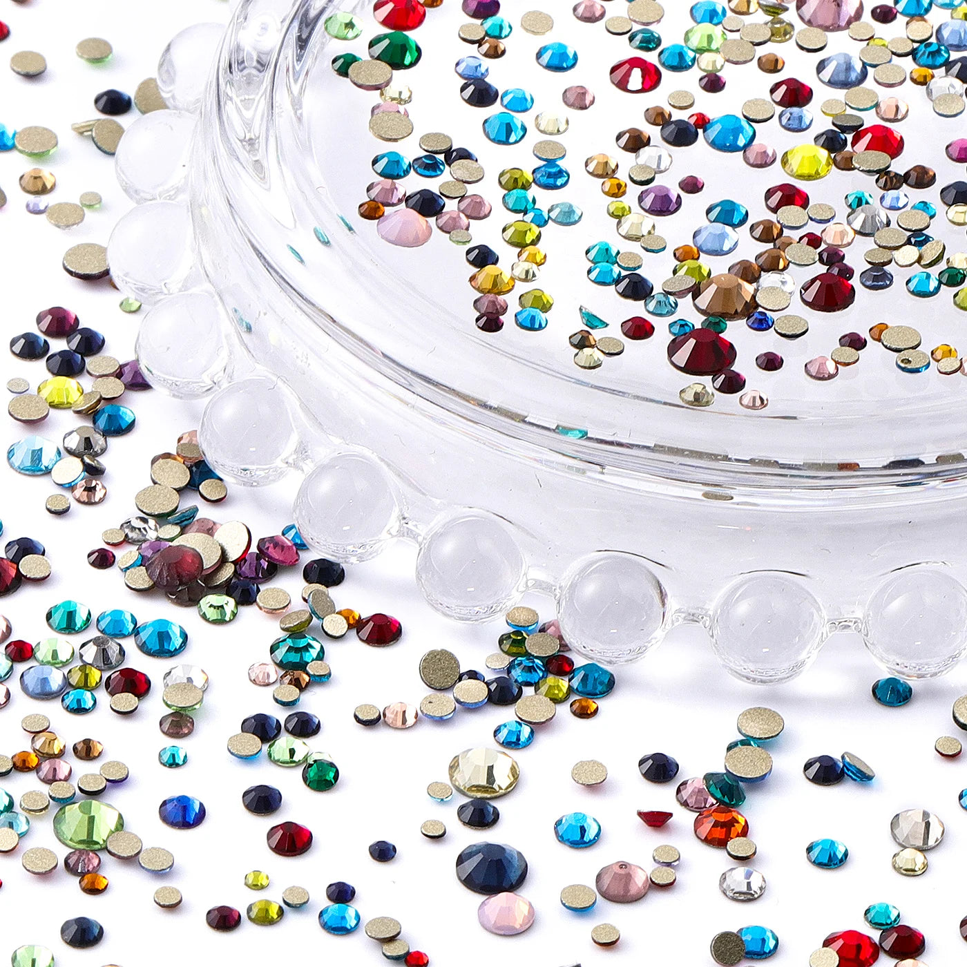 Golden Bottom Non Hotfix Rhinestones SS3-SS20 (46 Colors) by Yiben