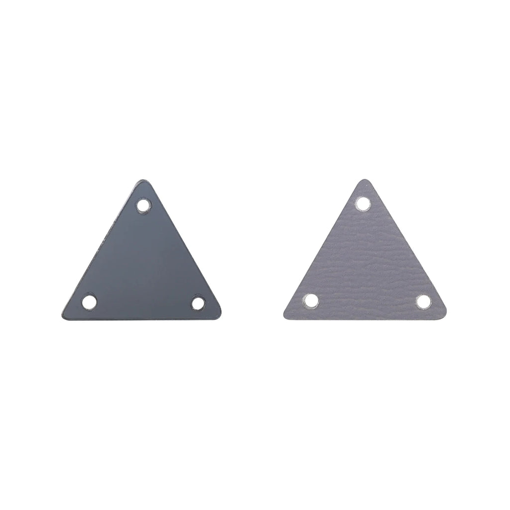 Triangle Acrylic Rhinestones Sew-On by Yiben (17 Colors, 2 Sizes)