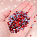 Hotfix Rhinestones SS6-SS30 Glitter Crystal 14 Colors by Yiben
